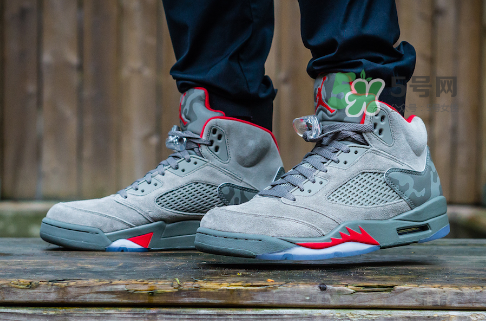 >air jordan 5 dark stucco​ 3m迷彩上脚效果怎么样？