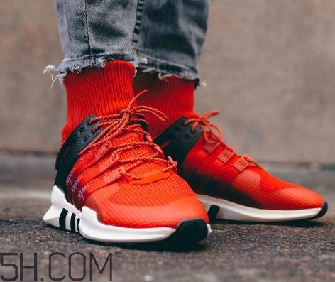 adidas eqt support adv中筒袜套款上脚效果怎么样？