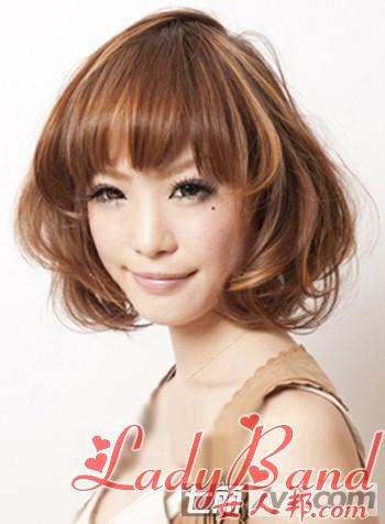 2011日系轻熟女发型设计 方脸女生适合的发型推荐
