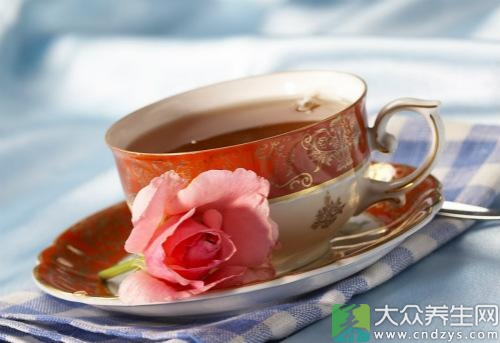 红枣玫瑰荷叶茶