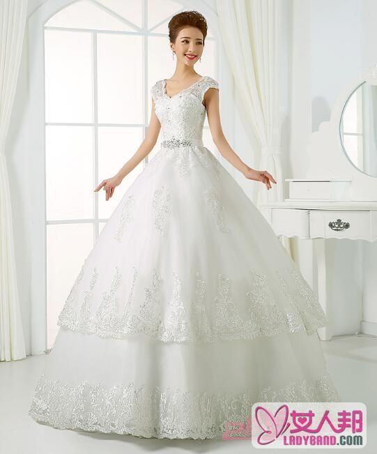 >唯美韩式新娘婚纱 让你做个漂亮的新娘