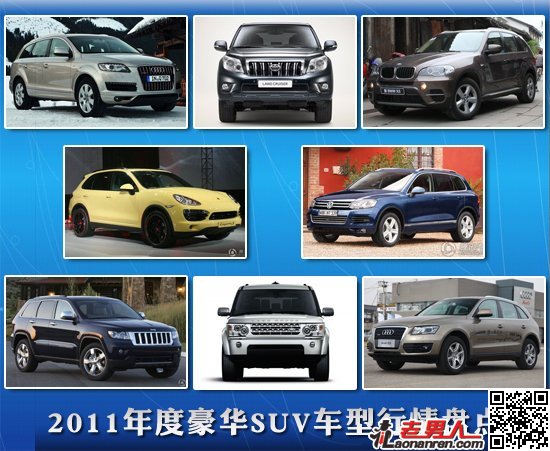 >豪华SUV2011年车型价格揭秘【组图】