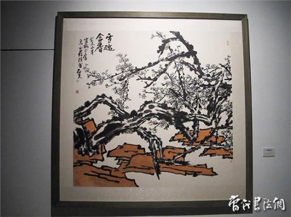 画家郭石夫 郭石夫大写意花鸟画展在我市开展