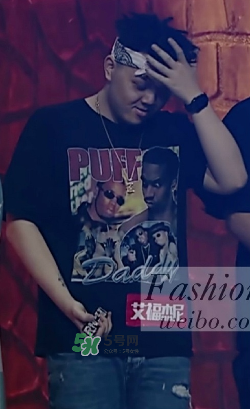 中国有嘻哈艾福杰尼同款衣服什么牌子_多少钱？