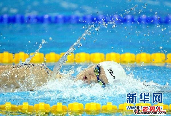 孙杨打破10年1500米自由泳世界纪录