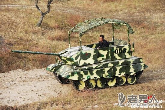沈阳农民李国俊与其朋友成功制作完成两台坦克