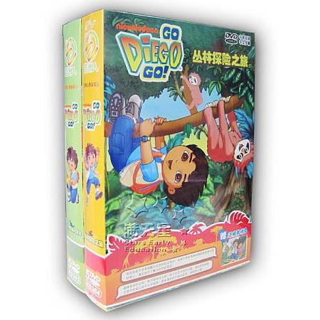 臺灣版中文版『yoyo 愛探險的朵拉+迪亞哥』dora+diego 30dvd 送精美朵拉cd包