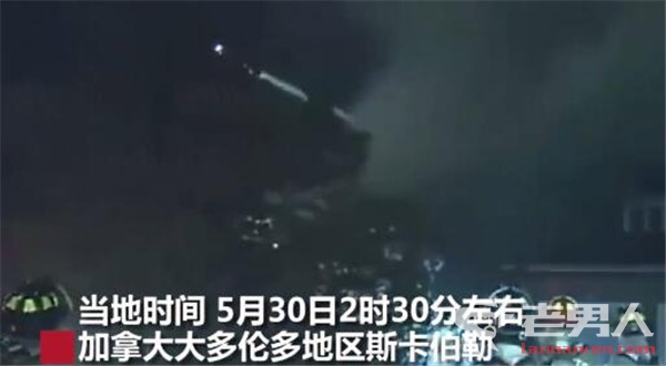 >加拿大一栋楼房起火致中国留学生死伤 18岁女生遇难
