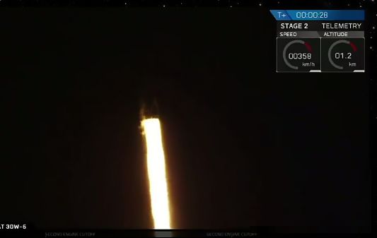 第50次！SpaceX成功发射最大卫星：尺寸与巴士相当 重量达6吨