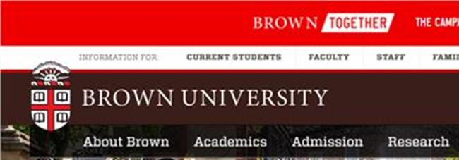 【上美国布朗大学新闻】美国名校:布朗大学 录取难度超高 性价比超高