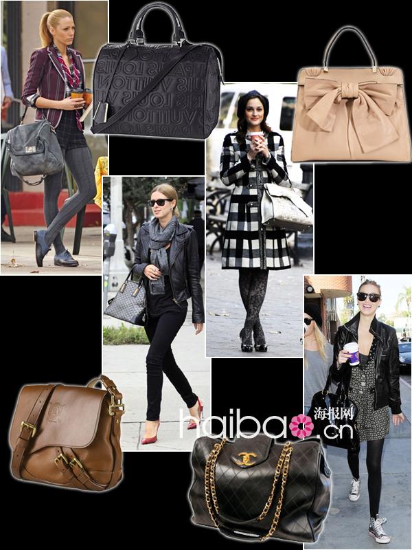 >近期欧美明星街拍It Bag再揭秘！从Chanel、LV到Mulberry、Alexander Wang，哪一款包包会成为最受追捧的王牌手袋？