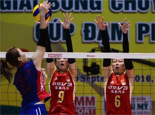 中国女排队员王梦洁 中国女排二队进亚洲杯决赛 大比分3:2胜泰国