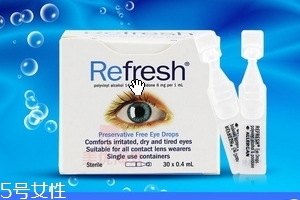 refresh眼药水成分 refresh眼药水成分解析