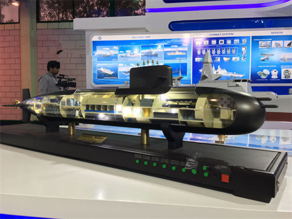 >中国疑似售巴基斯坦潜艇外形公布 命名麒麟级