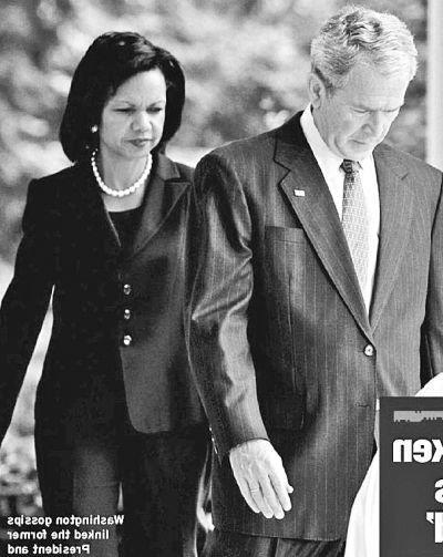 >美国国务卿赖斯养生之道:老布什和小布什的贴身"红人"