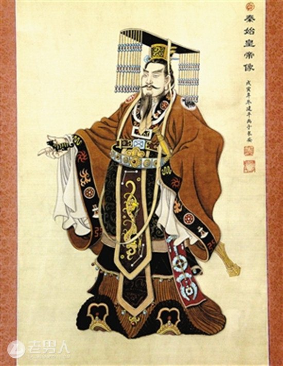 秦始皇半壁江山纹身图图片