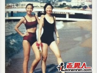 林青霞处女作中与邓丽君沙滩泳装旧照曝光【图】