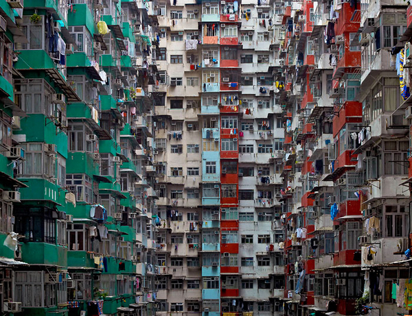 >朱少杰香港住宅 香港住宅高密度令人窒息 密集恐惧症者慎入