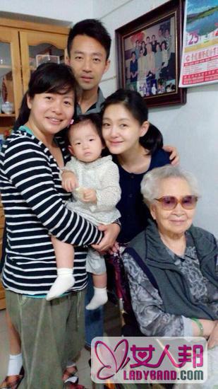 大S秀温馨合照 老公女儿与96岁奶奶全出镜