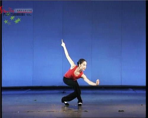 中国民族舞教学民族舞基本功教学7dvd