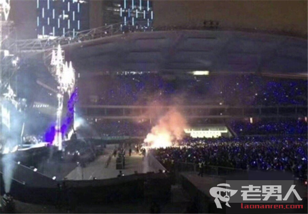 五月天演唱会起火事件始末 网传歌迷在现场放鞭炮