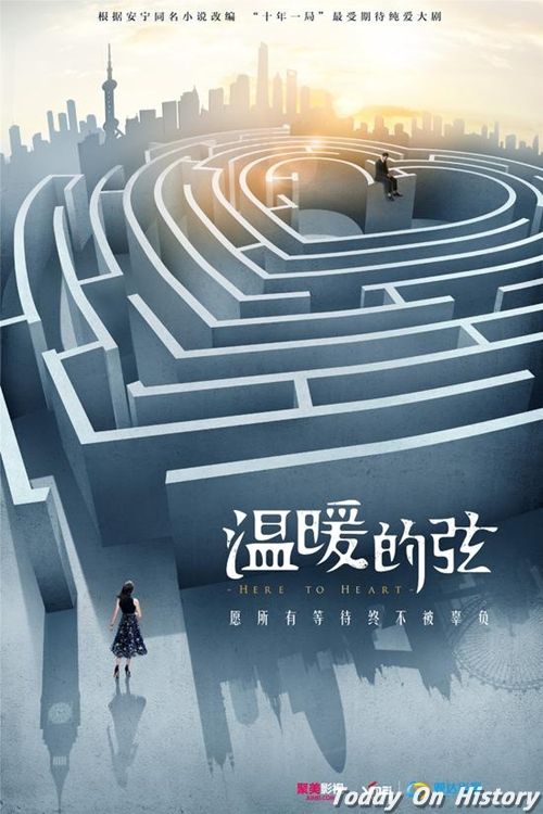 黄晓明张钧甯成《温暖的弦》男女主 十年之约首张海报受好评