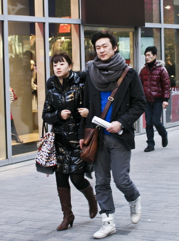 北京街头时尚型人街拍精选