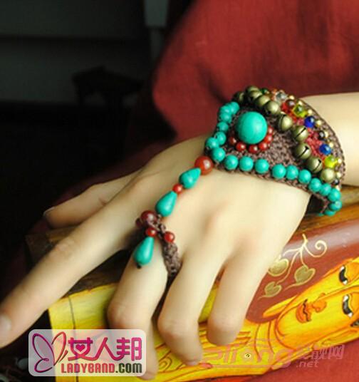 >具有民族特色的藏族饰品时尚手链
