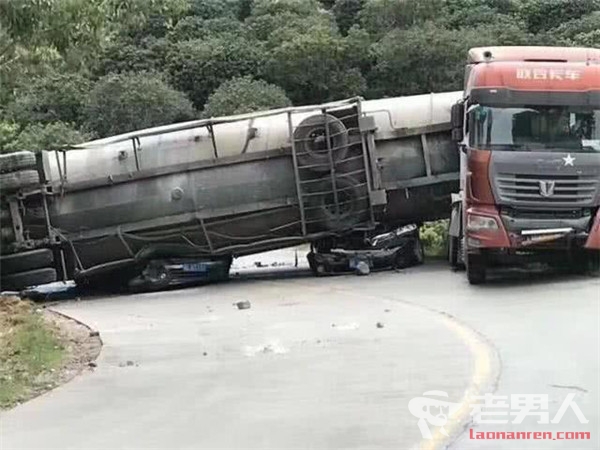 惠州惨烈交通事故致9死2伤 水泥罐车侧翻压倒两辆小车