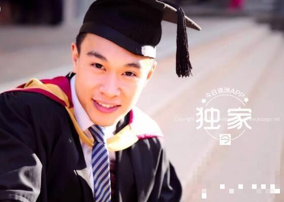 王之俊资料照片 中国留学生学霸毕业典礼侧手翻登场视频(一)