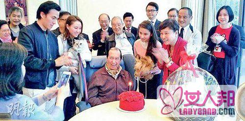 赌王何鸿燊庆祝94岁生日 三太亲自下厨做菜