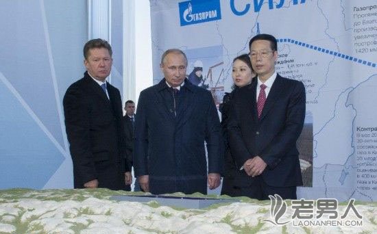张高丽会见俄罗斯总统普京 共同出席中俄东线天然气管道开工仪式