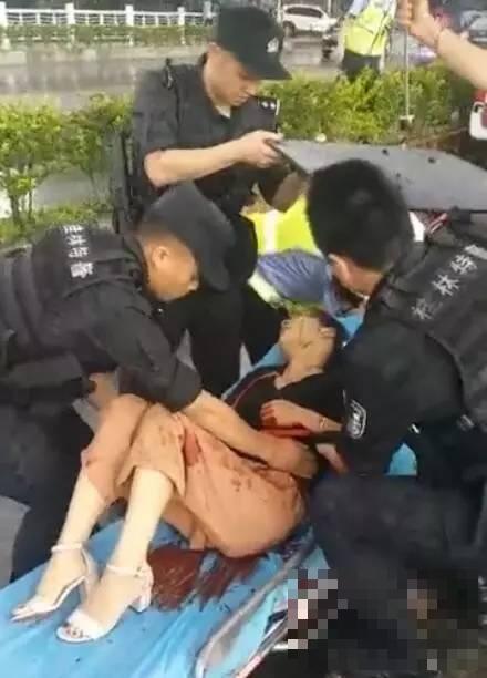 桂林街头发生血案 嫌疑人行凶后却跳河是怎么回事？