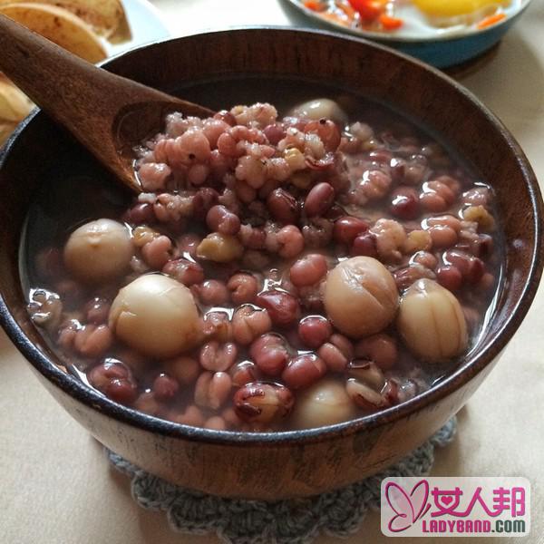 >薏米红豆莲子粥的做法和营养功效