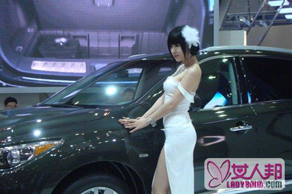 黄美姬釜山车展图片欣赏  女神的成名秘诀不仅仅靠身材