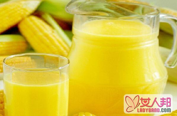 如何榨玉米汁 喝玉米汁的功效和好处