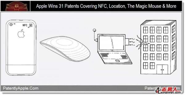 苹果获得首个与零售交易相关的NFC技术专利
