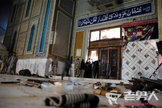 巴基斯坦清真寺自杀式爆炸 IS宣称制造了此次袭击