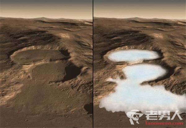 >火星发现深埋冰河 称已确定8个冰河位置