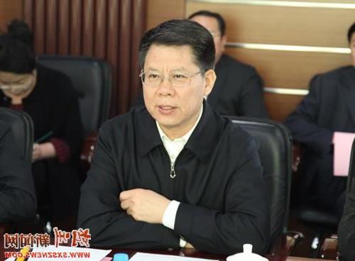 忻州市委书记王安庞 朔州市委书记王安庞赴神雾集团考察对接项目