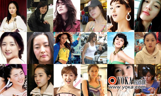 看9位韩国女星卸妆生活照 披露美肤秘诀