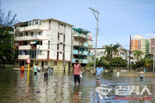 >古巴遇亚热带风暴 5000多人被迫离家