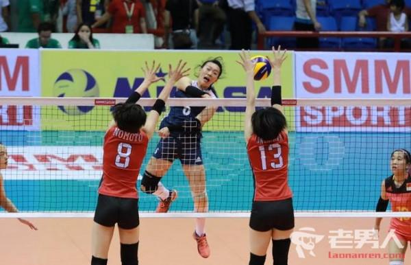 >女排亚锦赛：中国二队0-3负日本无缘决赛