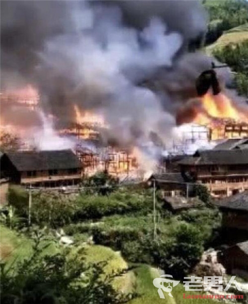 广西龙脊梯田景区发生火灾 暂无人员伤亡报告