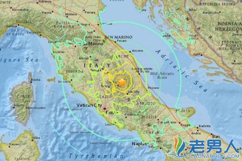 意大利中部城市发生6.4级地震 半个城市瞬间消失