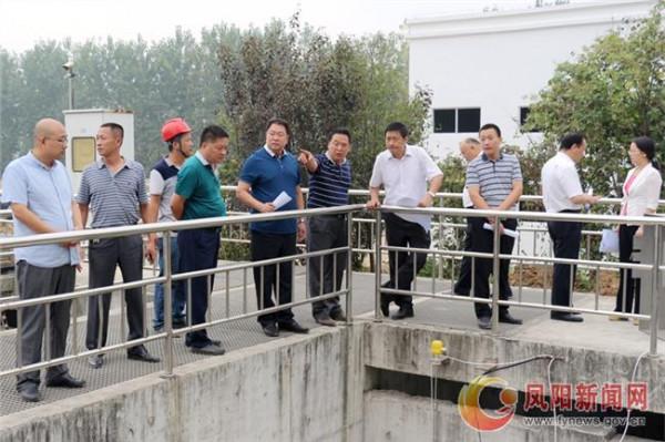 朔州市长李海渊调整 李海渊在朔州市第二污水处理厂调研