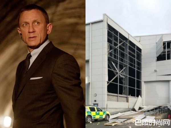 >第25部《007》片场爆炸 墙全塌了1个月内出2次意外