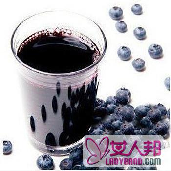 >蓝莓汁的功效与作用 喝蓝莓汁的好处