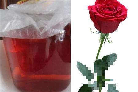 >自制美颜玫瑰醋的做法图解  减肥的美味食物