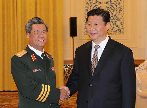 越南国家主席陈大光 越南人民军总参谋长当选越南国会副主席